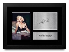 Marilyn Monroe Some Like It Hot Signed Autograph Picture Print for Movie Fan