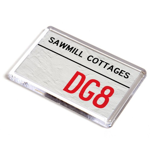 Fridge magnet sawmill - fridge,