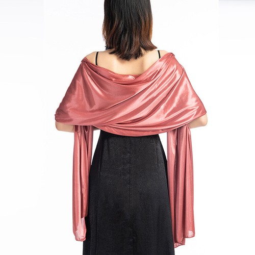 Lady satin wrap shawl - lady,