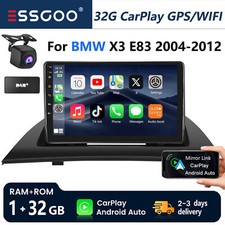 9" Android 13 Car Stereo Head Unit GPS 1+32G Radio +DAB For BMW X3 E83 2004-2012