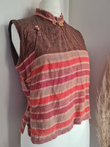 Indian sleeveless cheesecloth - indian,