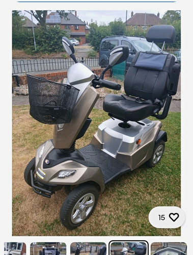 Kymco mobility scooter 8mph - scooter, 4/8mph