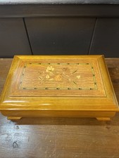 Musical Inlaid Wood Jewellery