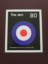 The Jam Sound Affects Postcard