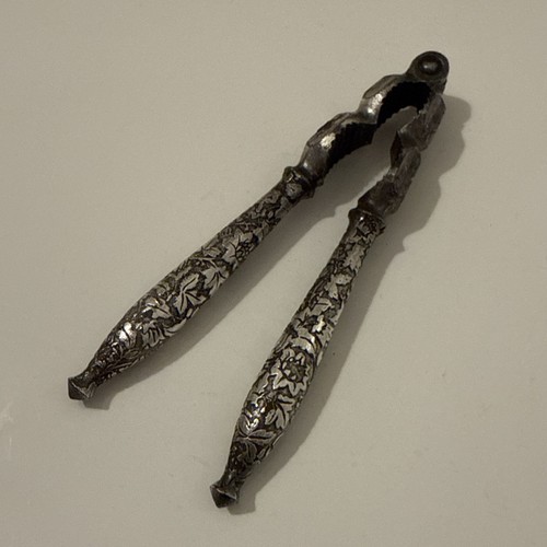 Victorian silver tone engraved - victorian,