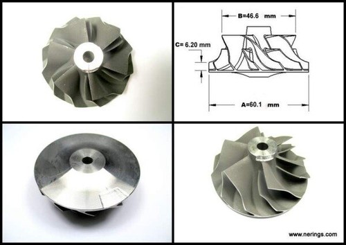 Turbocharger compressor wheel - turbocharger,
