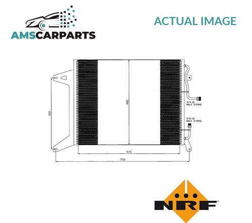 Air con condenser - air,