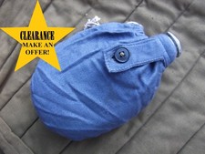 ORIGINAL cover 02, blue grey cotton, WW2 style canteen cover.  Red Army.