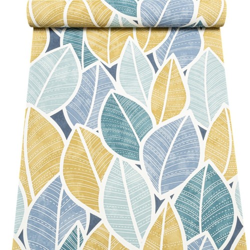 Multi tropical leaf - multi, wallpaper