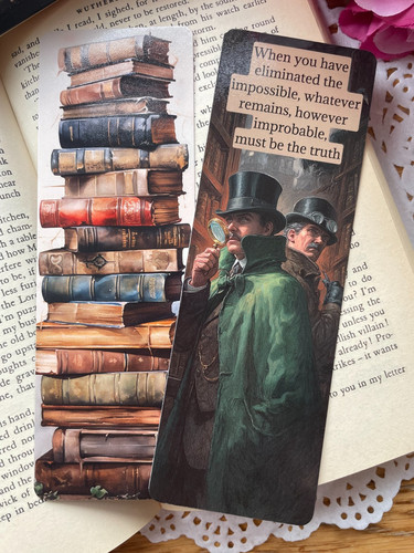 Sherlock holmes bookmark - sherlock,