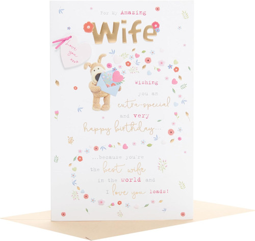 Boofle birthday card for - boofle,