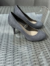 Debut Silver Stiletto Shoes