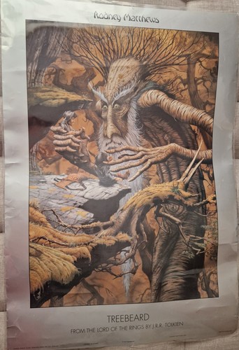 Vintage 1993 treebeard poster - vintage,