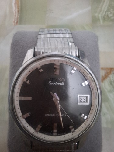 Seiko sportsmatic diashock - sportsmatic, 17