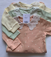 BNWT Baby Girls 3pk Peach Pink