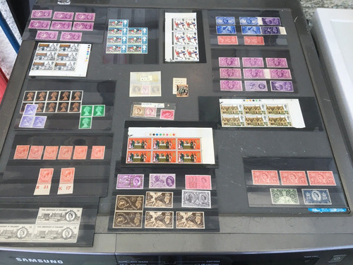 Pre decimal postage stamps - stamps,