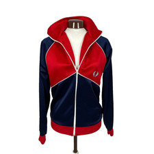 Vintage Fred Perry Sportswear 1970s Men's Child's Small Navy Tracksuit &Trousers