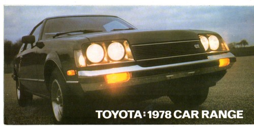 Toyota range 1978 - toyota, uk
