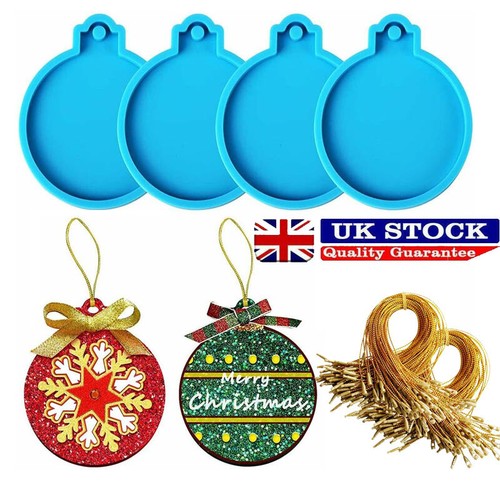 4pcs christmas bauble silicone - christmas,