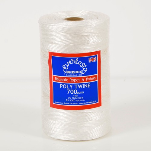 White polypropylene polytwine - polypropylene,