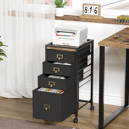 Drawer filing cabinet on - drawer,