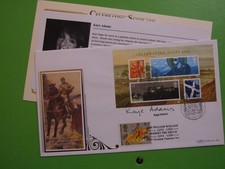 BENHAM FDC COVER 2006 CELEBRATING SCOTLAND WILLIAM WALLACE SIGNED KAYE ADAMS
