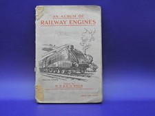 W.D. & H.O. WILLS Cigarette Cards Railway Engines Album Full Set of cards
