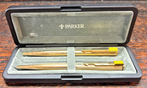 Vintage gold toned parker - vintage, gold-toned