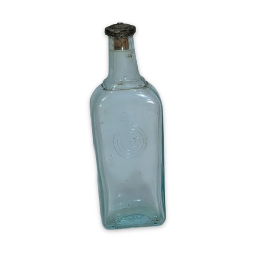 Antique aqua glass - glass, fl