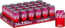 Coca Cola Classic Can Cherry