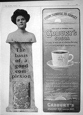 Original Old Antique Print