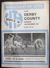 Manchester City v Derby County