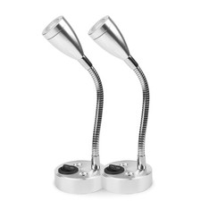 4 X ConBlom 12V LED Lights Spot  Light, 3W Interior Car Light for Camper Van