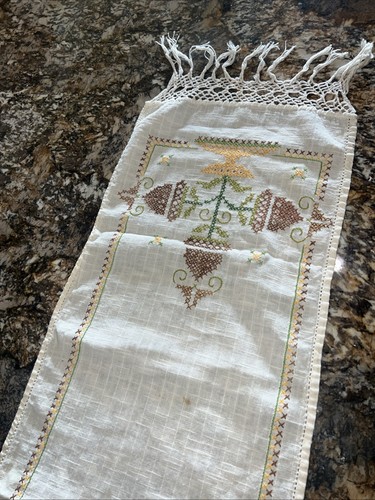 Vintage hand embroidered - vintage,