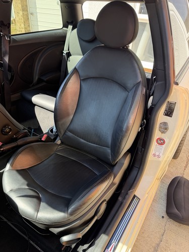 Mini r56 leather - leather, heated
