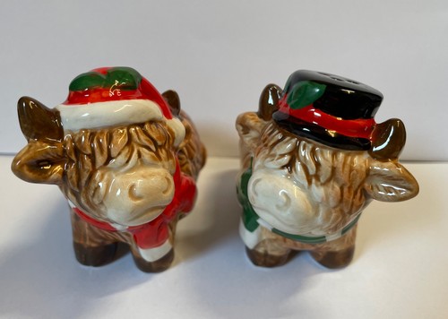 Christmas highland cow - highland,