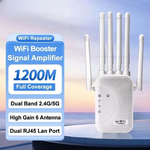 Wifi repeater 1200mbps - repeater, dual