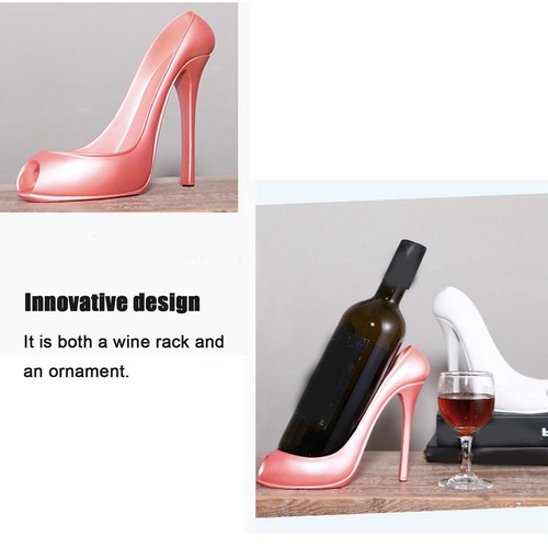 High heel shoe shaped - (pink),