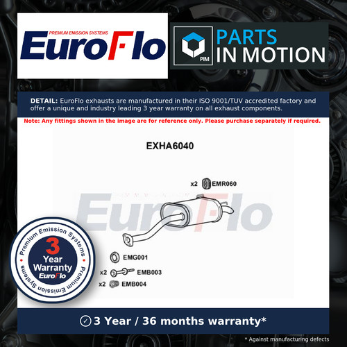 Exhaust back rear box - /,