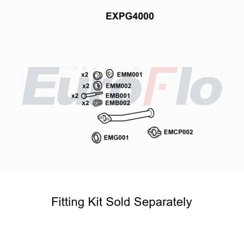 Rear muffler silencer insert - rear,