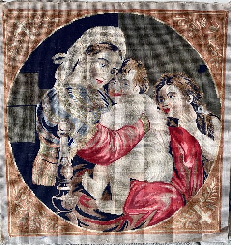 Antique madonna della seggiola - della,