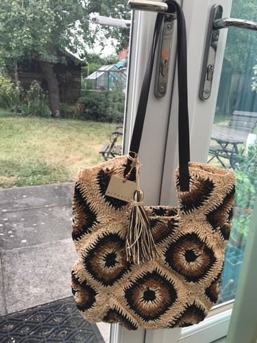 Mirasol woven straw raffia - woven,