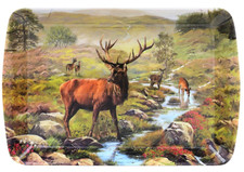 Highland Stag Melamine Small