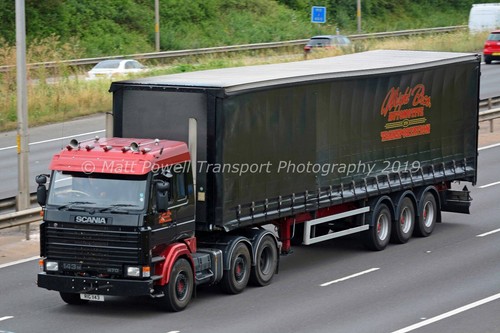Truck photo 12x8 scania 143m - truck,