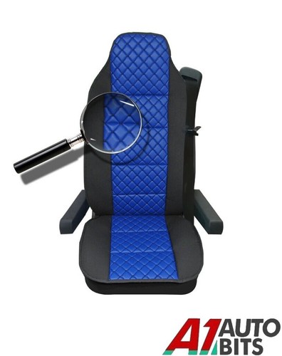 Premium blue leatherette - leatherette, &