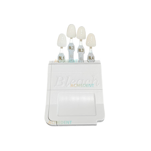 Dental bleached shade guide - dental,