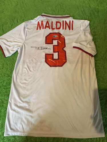 Paolo maldini signed milan - maldini,