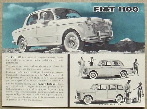 Fiat 1100 sales - 1100,