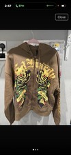 Ed Hardy Mens Hoodie Large New
