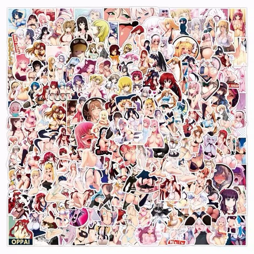 200 pcs sexy anime decal - sexy,
